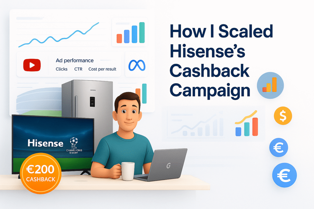 Hisense cashback campaign 20K+ sales case study