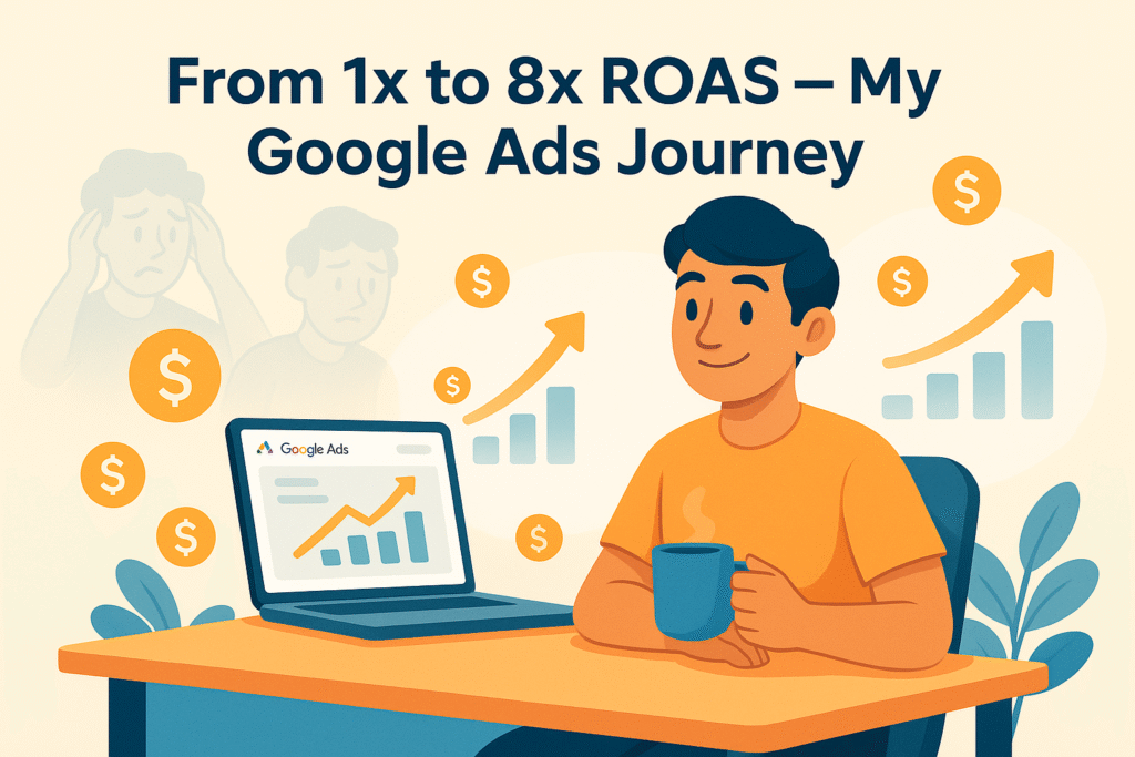 Google Ads from break-even to 8X ROAS